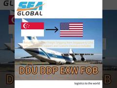 Reliable and Fast Air Freight Shipping from Singapore to USA with 24/7 Online Support and Customs Clearance Included