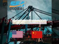 FCL sea freight shipping from USA to Qingdao, China with professional logistics support