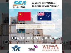 China to Australia LCL Sea Freight | Door to Door DDP Shipping with Customs Clearance
