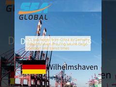 FCL sea freight from China to Germany Wilhelmshaven ensuring secure cargo transport and transit times