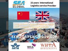 China to USA/Canada/UK Maritime Freight | DDP Container Shipping Forwarder