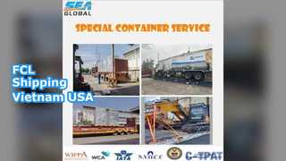 Vietnam to USA Full Container Shipping