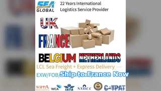 Ship to France Logistics LCL Freight Forwarding