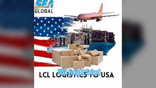 LCL Sea Freight to USA DDP Customs