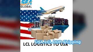 LCL Sea Freight USA DDP Customs Clearance