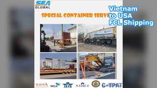 Vietnam to USA Ocean Freight FCL Savannah