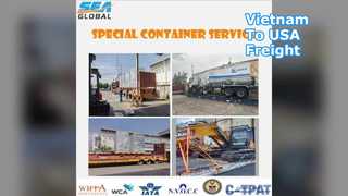 Vietnam To USA Ocean Freight Fast Shipping